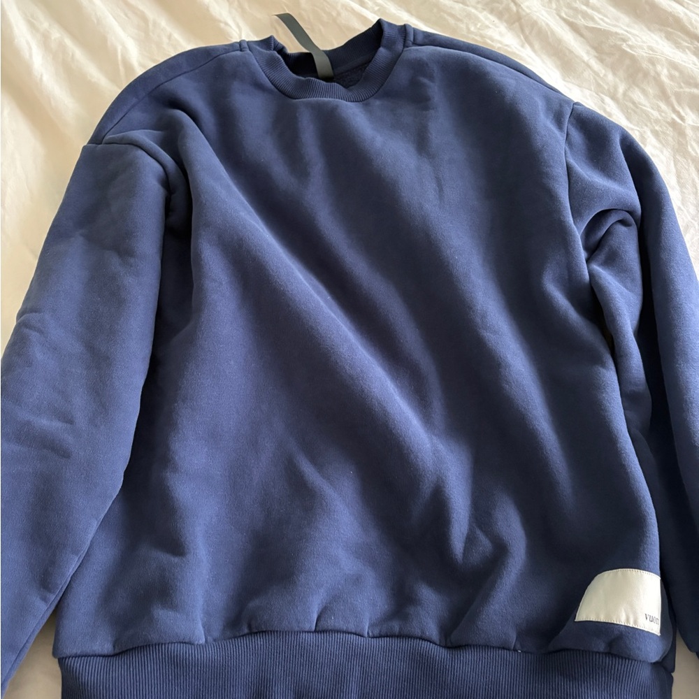 Vuori Restore Oversized Crew 2.0 French Blue XS